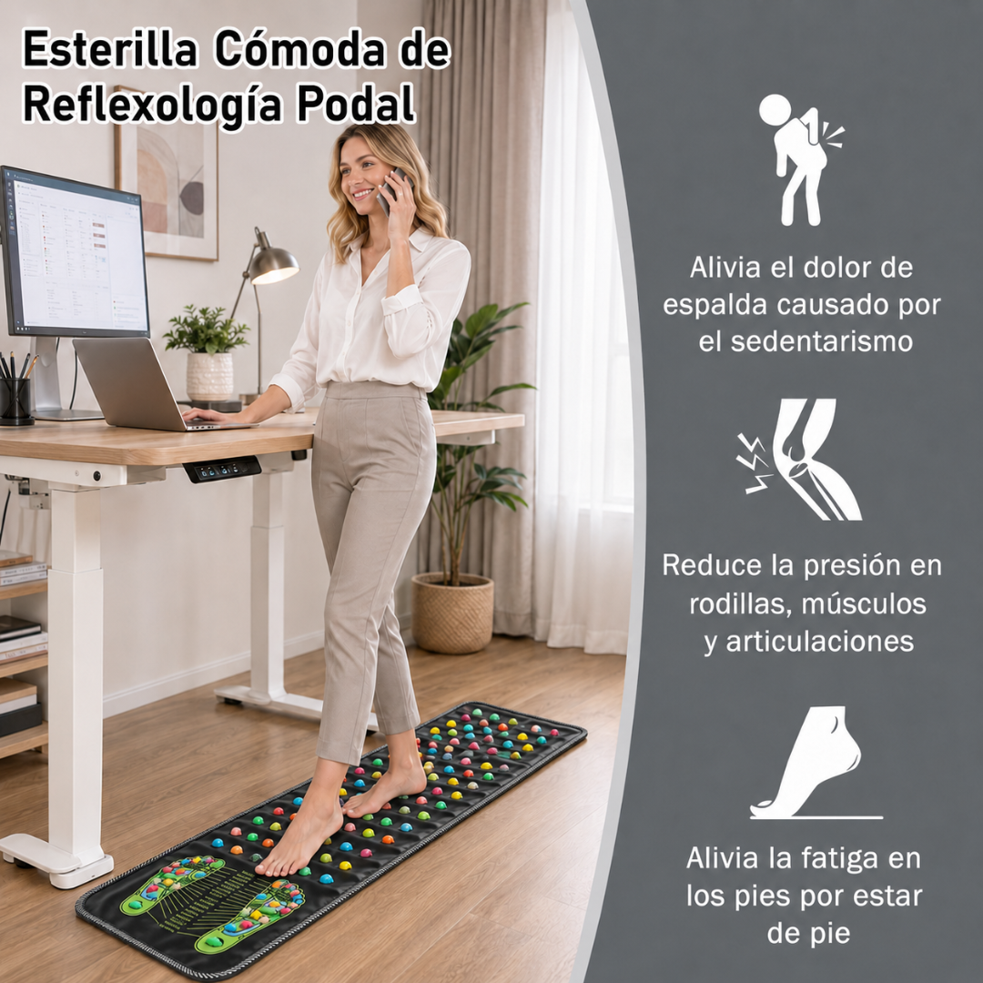 Esterilla revitalizante de acupresión para pies