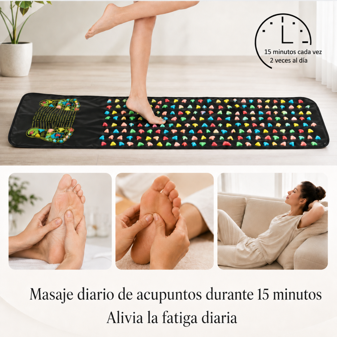 Esterilla revitalizante de acupresión para pies